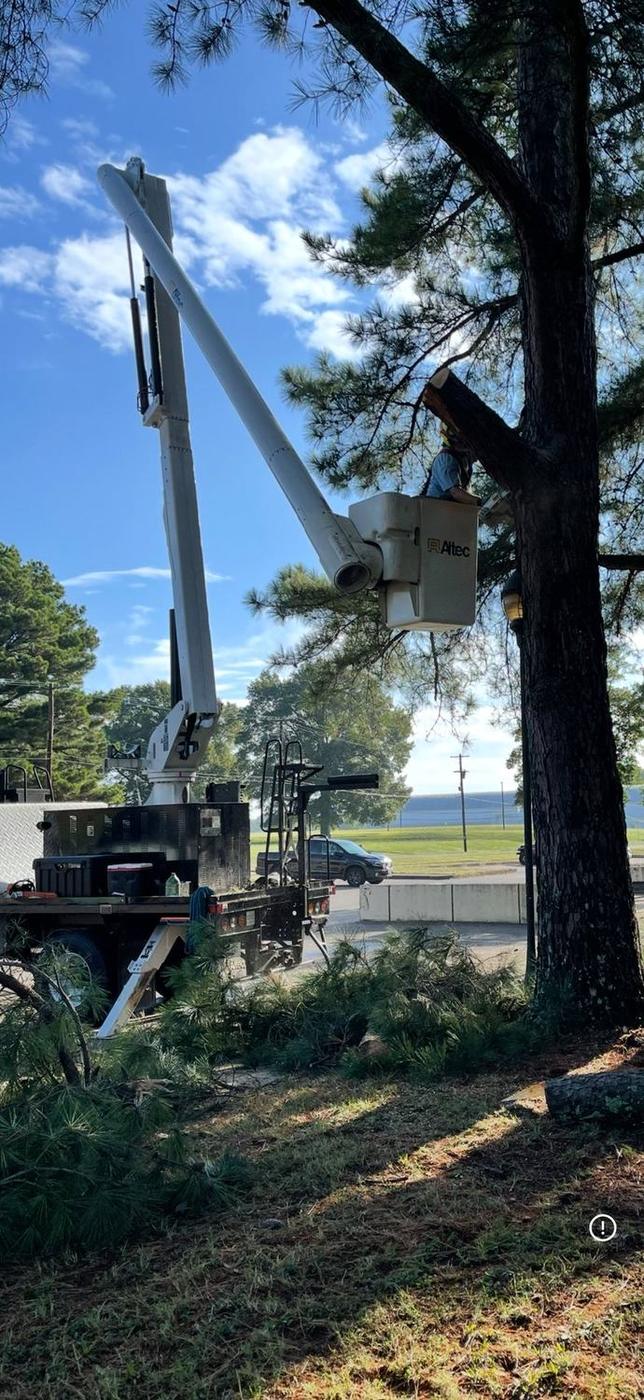 Heavy iron on site — Aaron&rsquo;s Tree Service, Mid-South